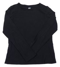 Černé triko H&M