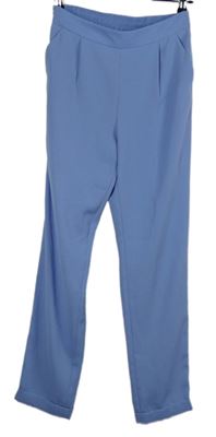 Dámské světlemodré volné kalhoty Primark 