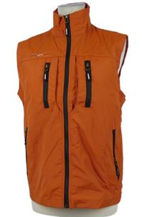 Dámská cihlová šusťáková outdoorová vesta 
