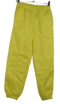 Dámské žluté cuff tepláky Shein 