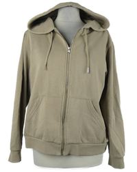 Dámská béžová propínací mikina s kapucí H&M