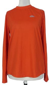 Dámské oranžové sportovní triko s číslem Asos 