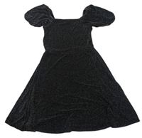 Černé třpytivé šaty