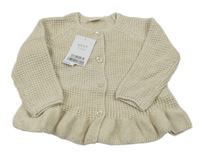 Nové - Béžový propínací svetr Next