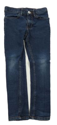 Tmavomodré skinny rifle H&M