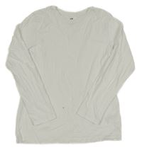 Bílé triko H&M