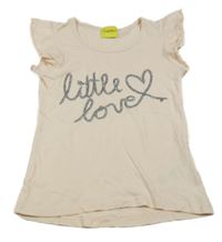 Světlerůžové tričko s nápisem Impidimpi