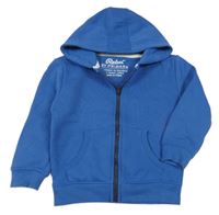 Modrá propínací mikina s kapucí Primark