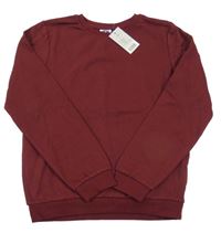 Nové - Bordó mikina Smart Star