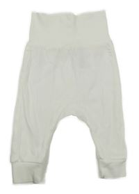 Bílé baggy tepláky H&M