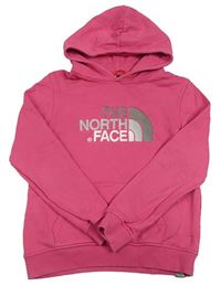 Růžová mikina s kapucí The North Face
