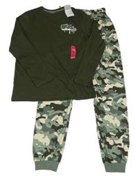 Nové - khaki army pyžamo Primark
