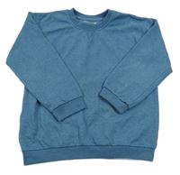 Modrá melírovaná mikina Nutmeg