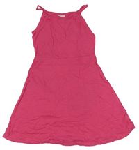 Růžové bavlněné šaty Matalan