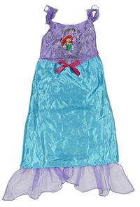 Kostým - Tyrkysovo-fialové šaty - Ariel Disney