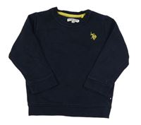 Tmavomodrá mikina s logem U.S. Polo Assn.