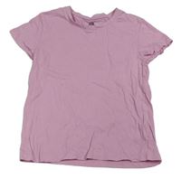 Světlerůžové tričko H&M