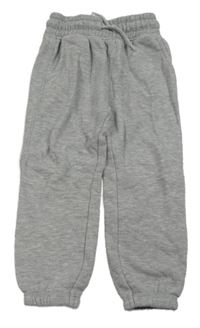 Šedé melírované tepláky Primark