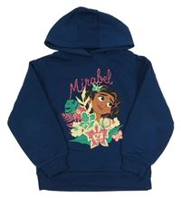 Petrolejová mikina Mirabel s kapucí Disney