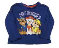 Tmavomodré triko s Paw Patrol Nickelodeon