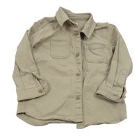 Béžová riflová košile C&A