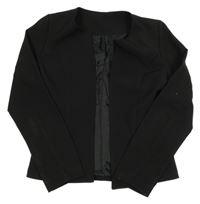 Černý sakový cardigan 