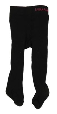 Černé punčocháče Laura Ashley