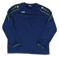 Tmavomodrá sportovní mikina s logem Jako