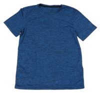 Tmavomodro-modré melírované sportovní tričko Energetics 