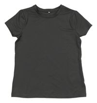 Tmavošedé sportovní tričko H&M