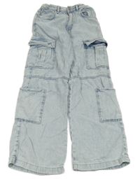 Světlemodré cargo rifle Denim Co. 