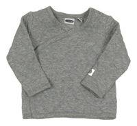 Šedá prošívaná zavinovací zateplená mikina Lily & Dan