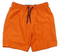 Oranžové plážové kraťasy s vlnou Primark