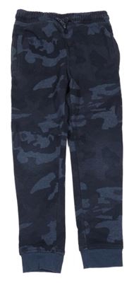 Tmavomodré army cuff tepláky Next 