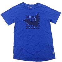 Safírové tričko s netopýry JAKO-O