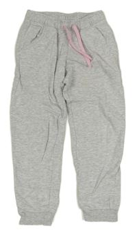 Světlešedé melírované tepláky Kids 