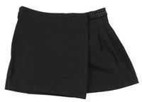 Černé kraťasy s kamínky a sukní mayoral