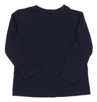 Tmavomodré triko Kiki&Koko