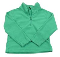 Zelená fleecová funkční mikina Mountain Warehouse