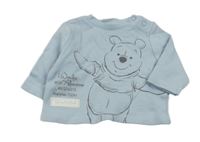 Světlemodré triko s Púem Disney