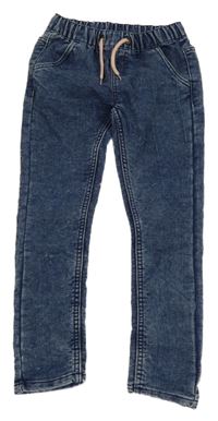 Modré teplákové rifle Kiki&Koko