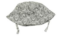 Bílý klobouk s dinosaury George