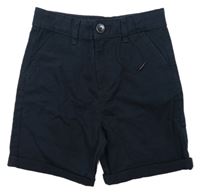 Nové - Černé plátěné chino kraťasy Primark