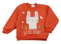 Červená mikina s králíkem 