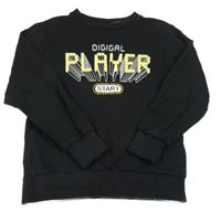 Černá lehká mikina s nápisem bpc