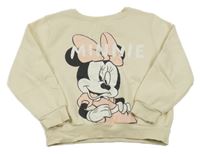 Smetanová mikina s Minnie H&M