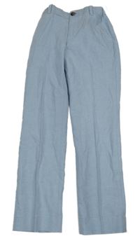 Světlemodré společenské chino kalhoty H&M