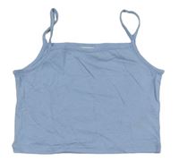 Světlemodrý crop top H&M