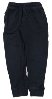 Tmavomodré slim tepláky Next