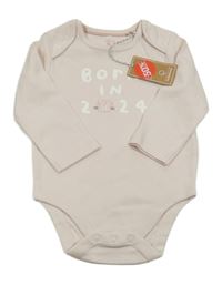 Nové - Světlerůžové body s nápisem a kočičkou Mothercare